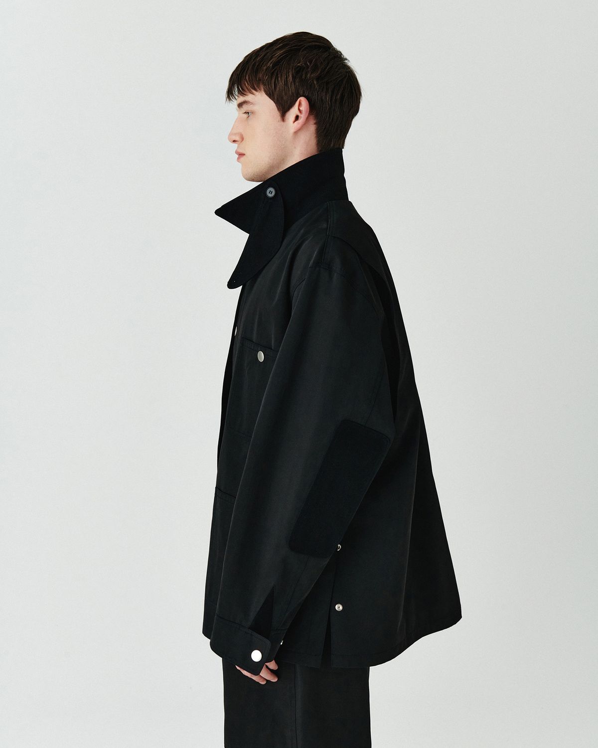 호이테(HEUTE) HET REPAIR WORK JACKET BLACK
