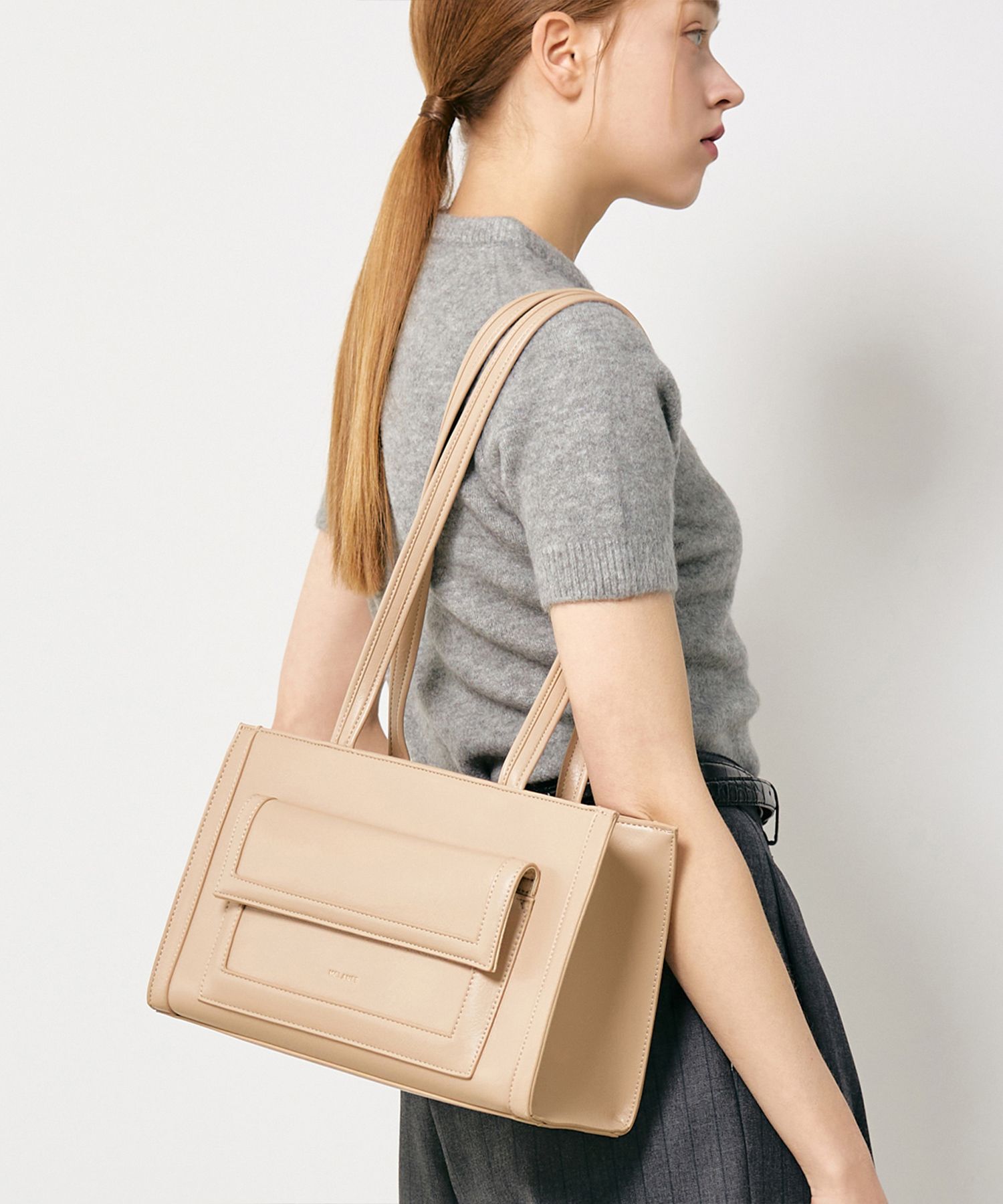 ショルダーバッグ・ポシェット NEW[MCLANEE] 549 Mone Shoulder Bag (BEIGE) MUSINSA | MCLANEE 549 Monet shoulder bag