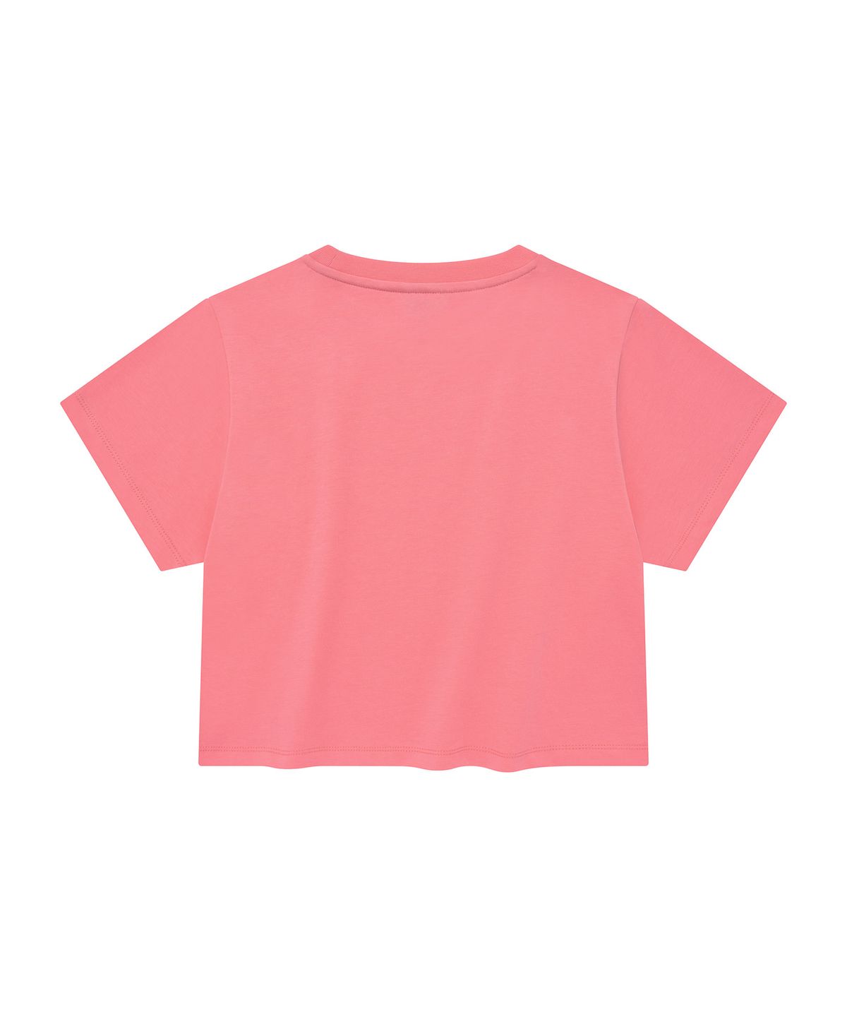 볼컴(VOLCOM) 하트 크롭 반팔 티셔츠(라이트 핑크)