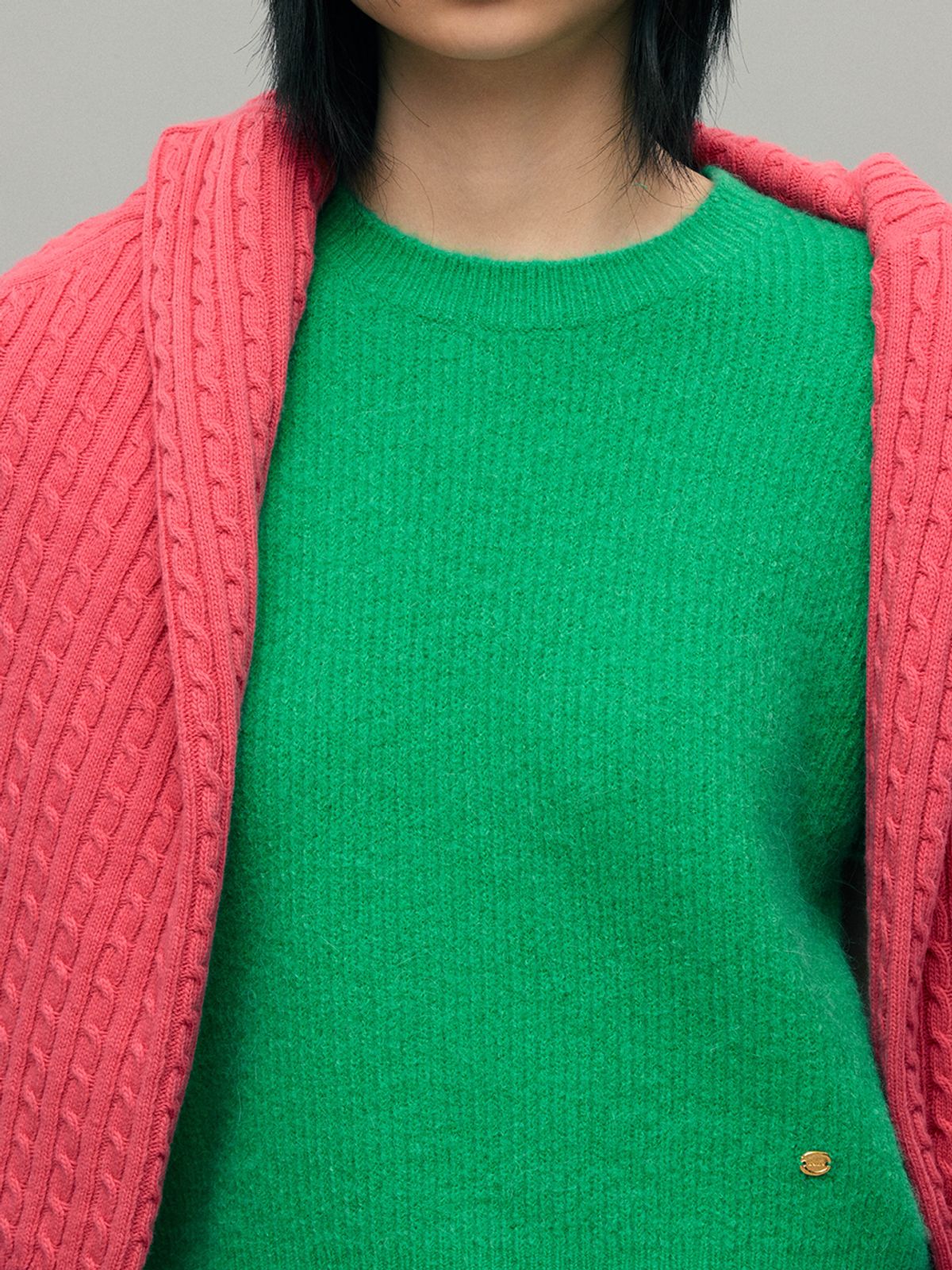 시엔느(SIENNE) Carolyn Knit (Green)