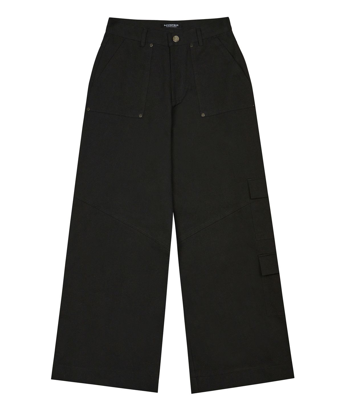 러브이즈트루(LUVISTRUE) PY CARGO PANTS(BLACK)