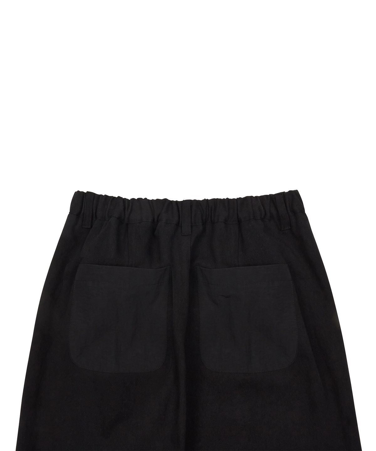러브이즈트루(LUVISTRUE) PY CURVED WIDE PANTS(BLACK)
