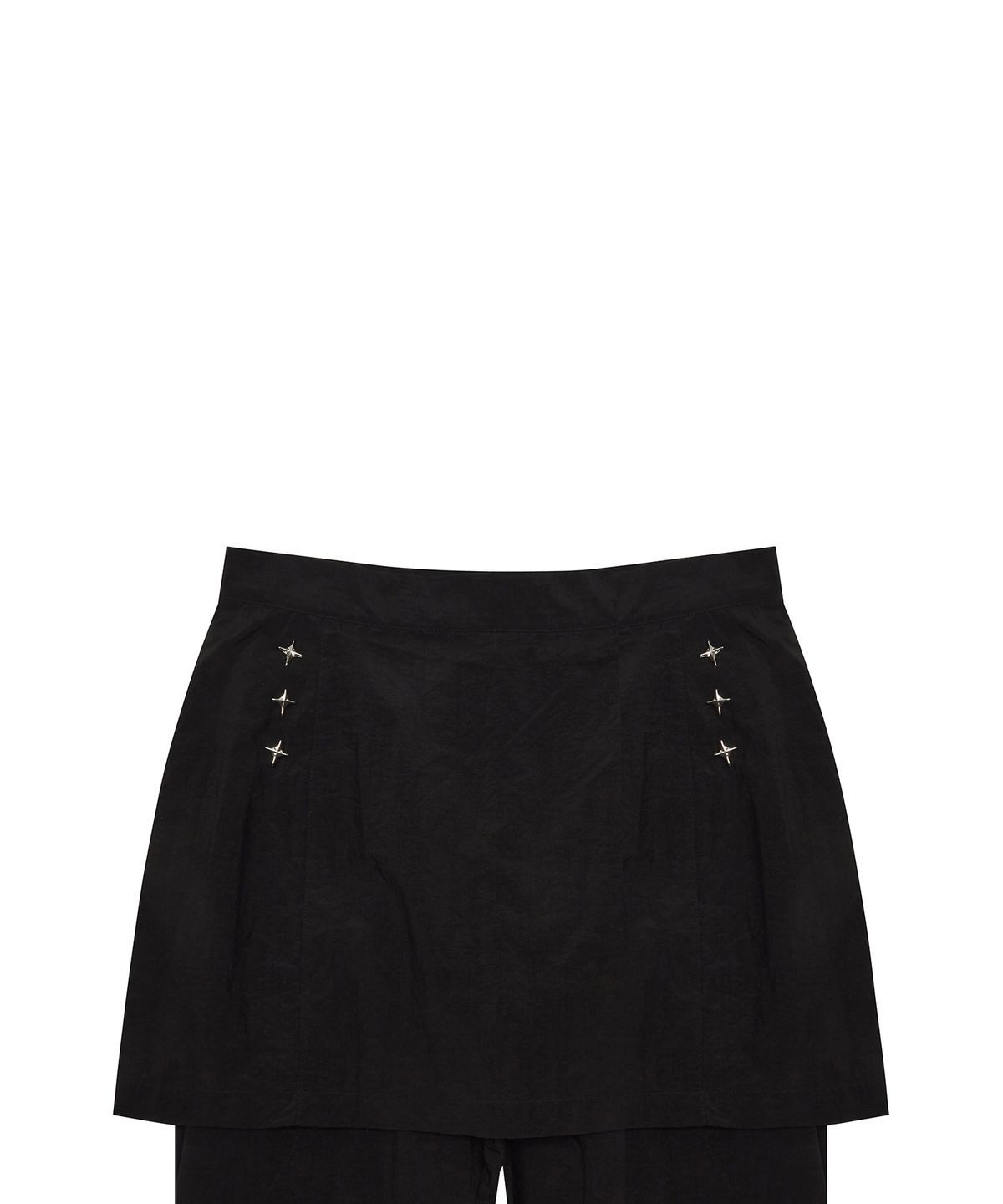 러브이즈트루(LUVISTRUE) PY RIVET SKIRT PANTS(BLACK)