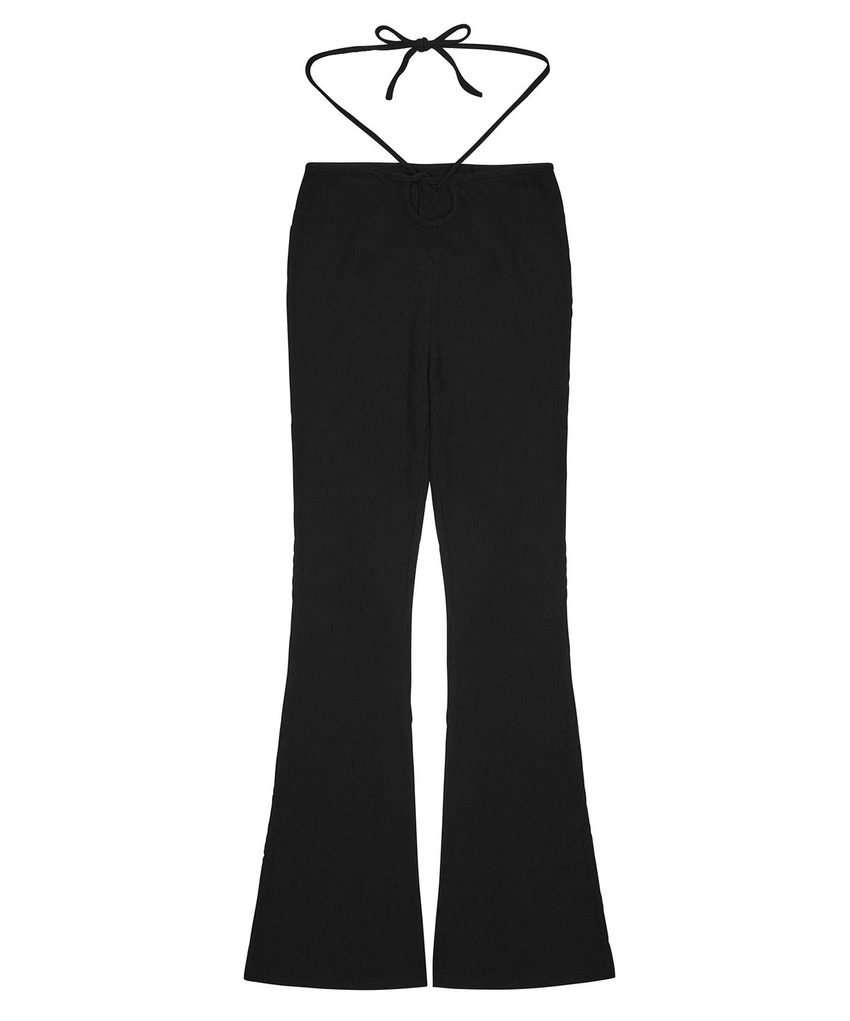 러브이즈트루(LUVISTRUE) PY STRING BOOTS CUT PANTS(BLACK)