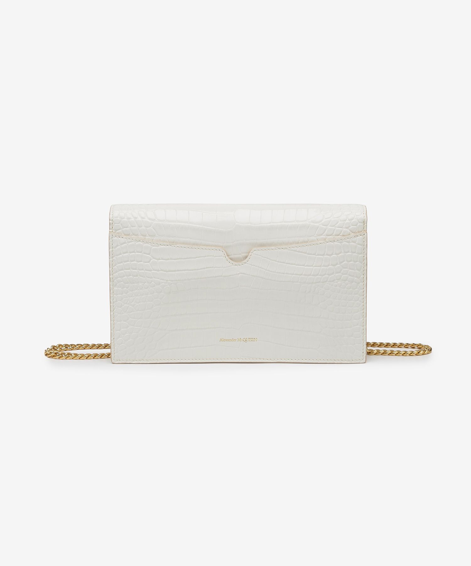MUSINSA公式 | ALEXANDER McQUEEN ミディアムシャイニークロコエンボス 