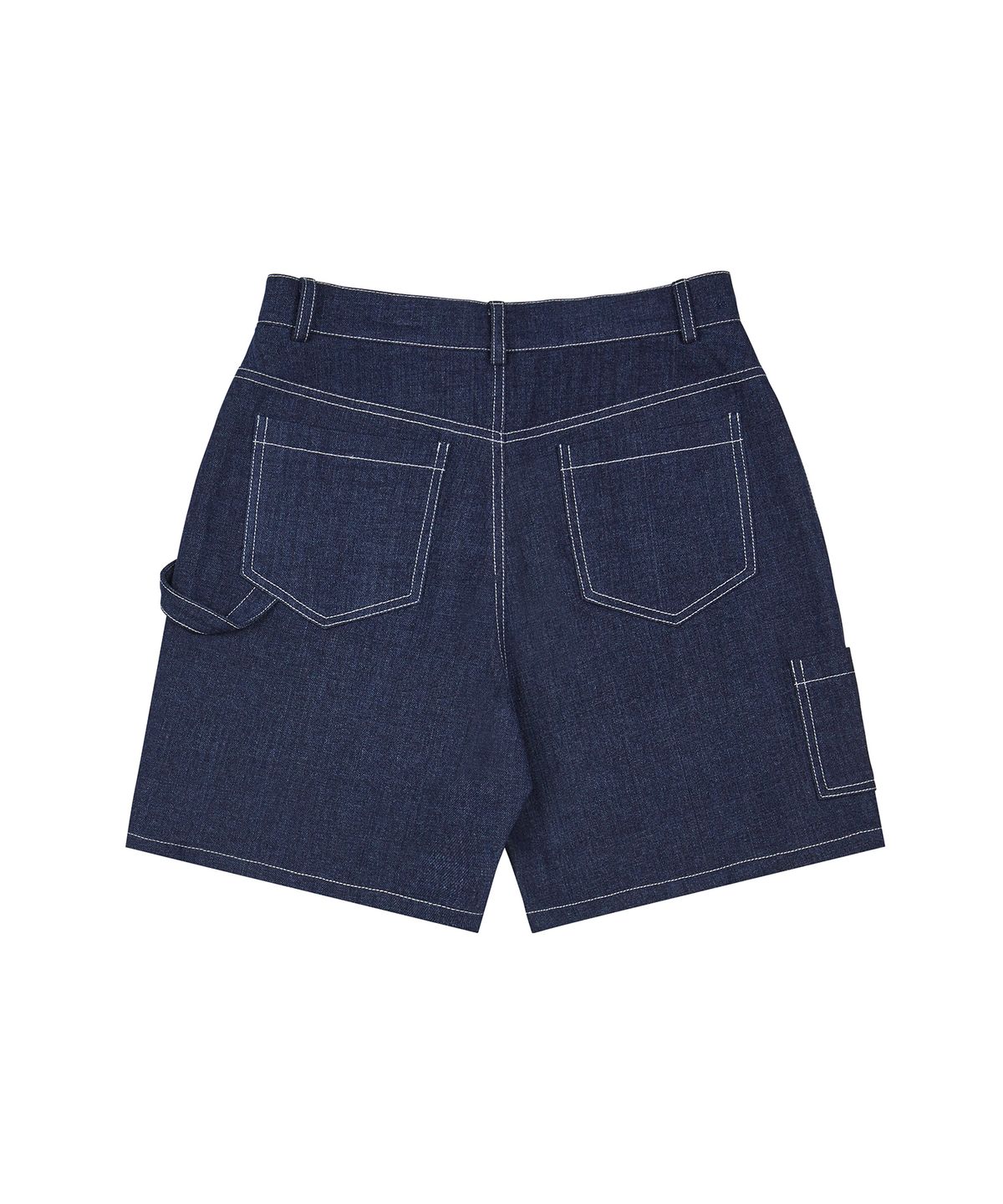러브이즈트루(LUVISTRUE) PY DENIM CARPENTER SHORTS(BLUE)