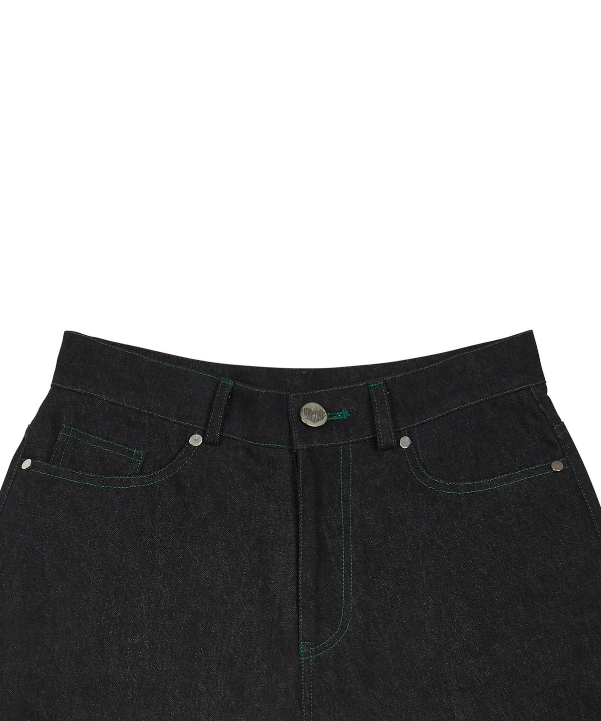 러브이즈트루(LUVISTRUE) PY DENIM CARPENTER SHORTS(BLACK)