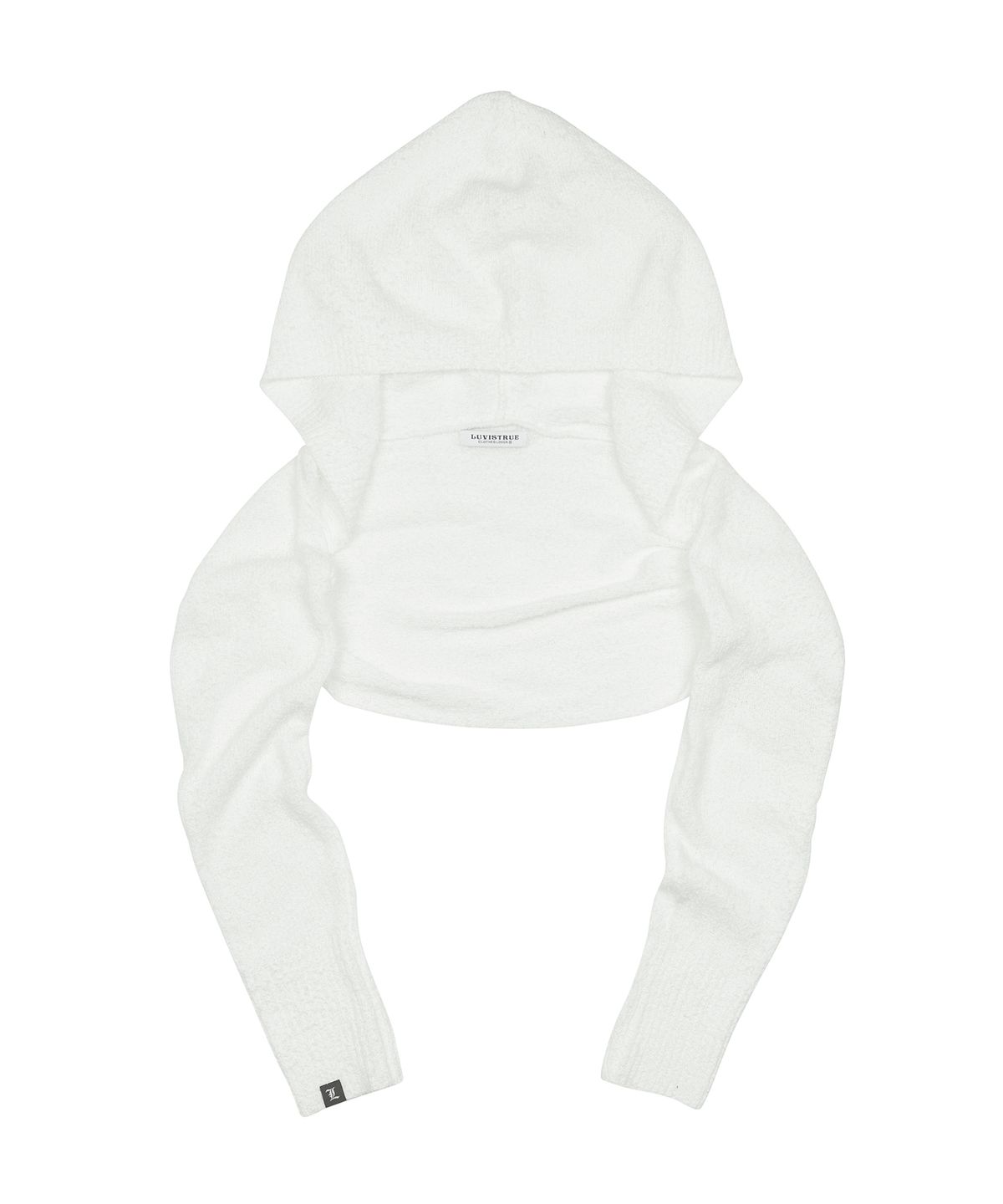 러브이즈트루(LUVISTRUE) PY HOOD BOLERO(WHITE)
