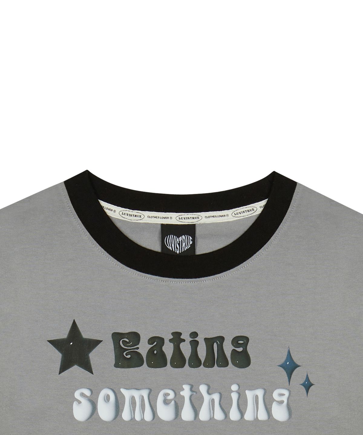 러브이즈트루(LUVISTRUE) PY GRAPHIC RAGLAN TEE(GRAY)