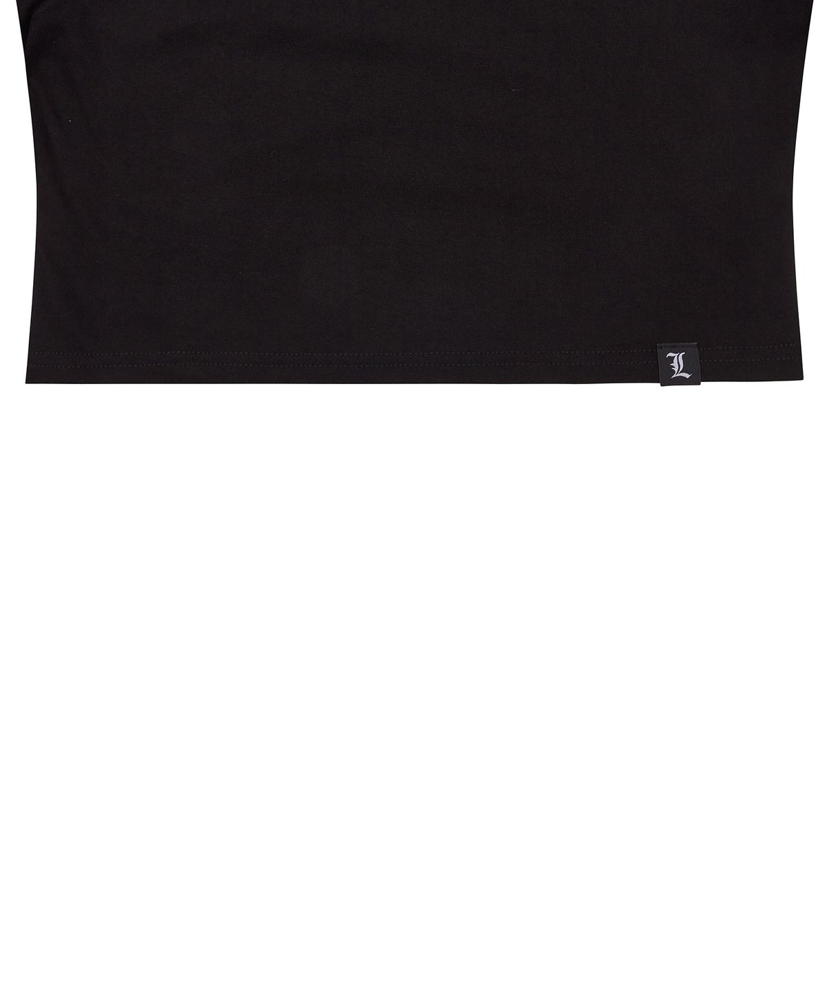 러브이즈트루(LUVISTRUE) PY LETTERING TEE(BLACK)