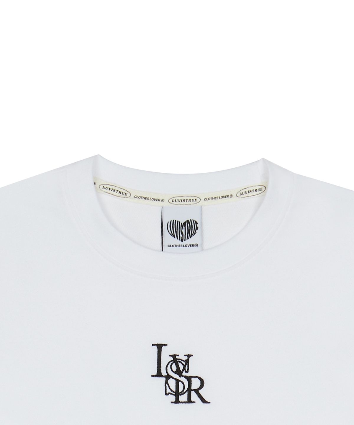 러브이즈트루(LUVISTRUE) PY LVTR TEE(WHITE)