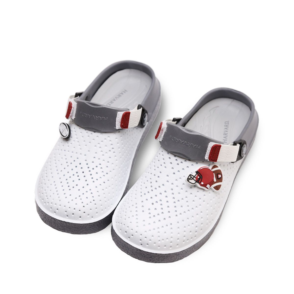 하버드 슈즈(HARVARD SHOES) 이다 남여공용 데일리 밴딩 샌들슬리퍼 화이트