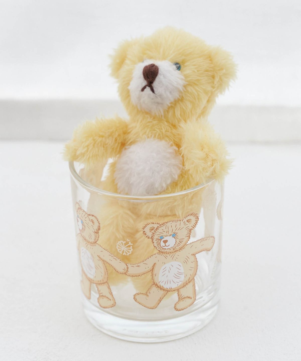 어몽(AMONG) A YELLO BEAR GLASS