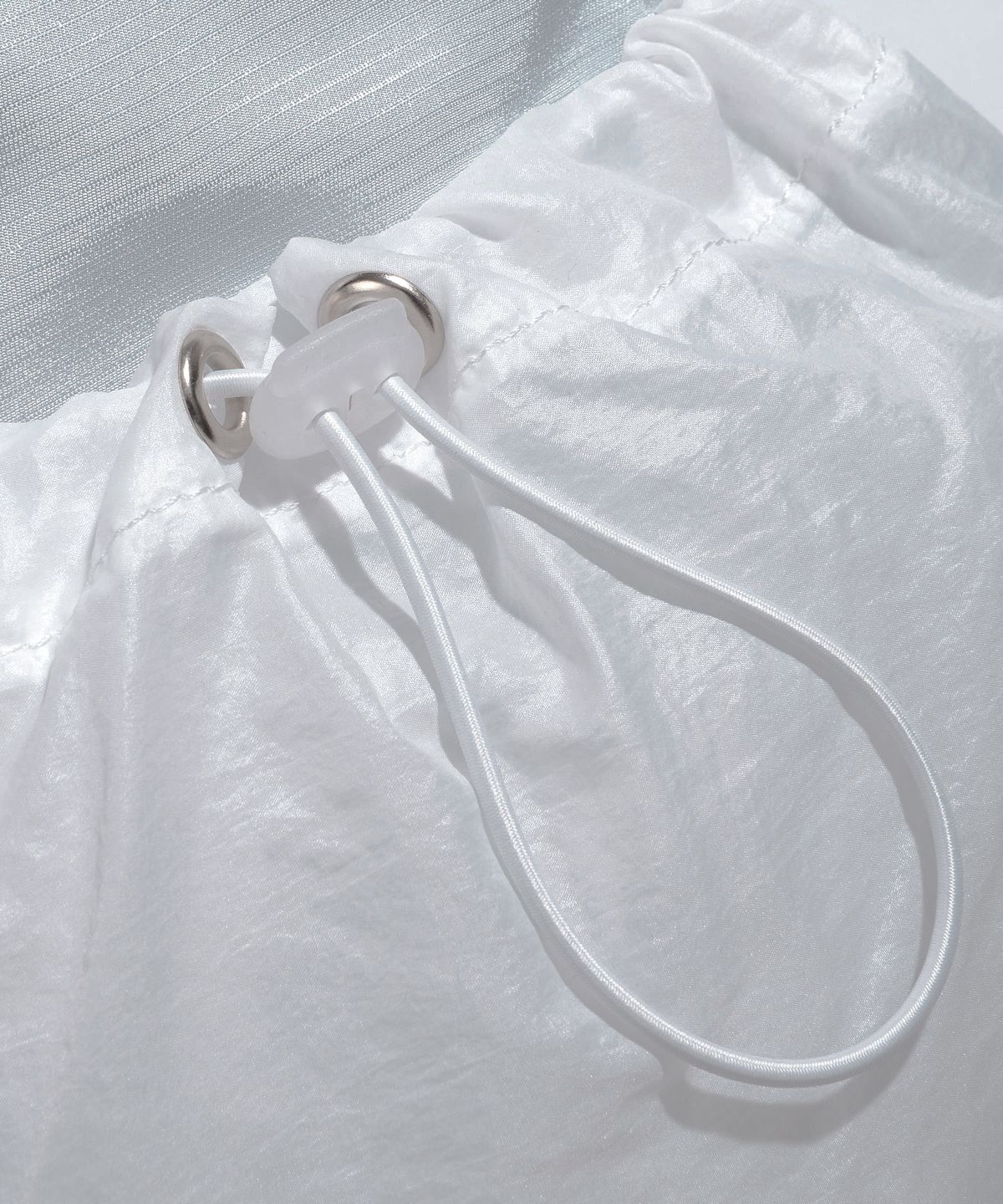 피스메이커(PIECE MAKER) EX NYLON GYM SACK (SILVER)