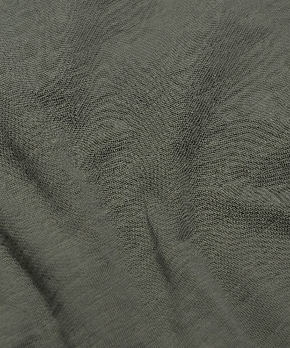 피스메이커(PIECE MAKER) EX KNIT CAP SLEEVE CROP TEE (OLIVE)