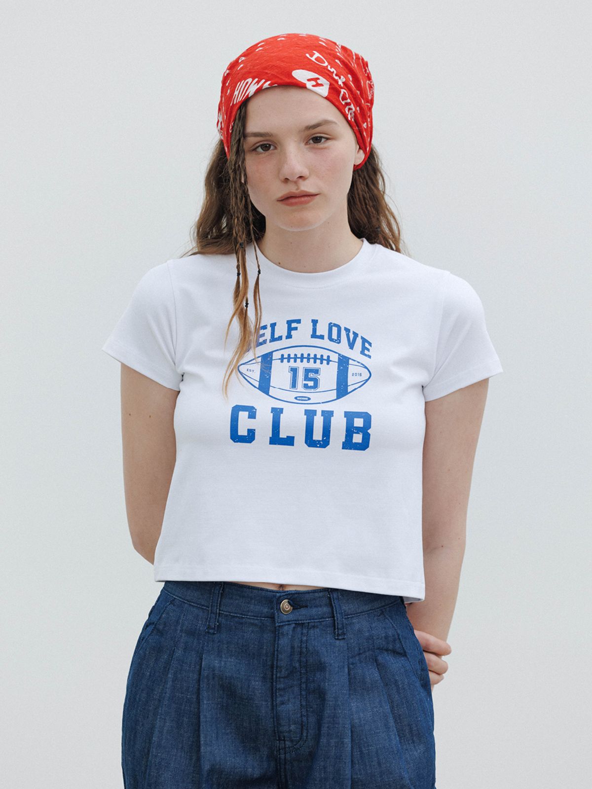 시엔느(SIENNE) Self Love Tshirt (White)