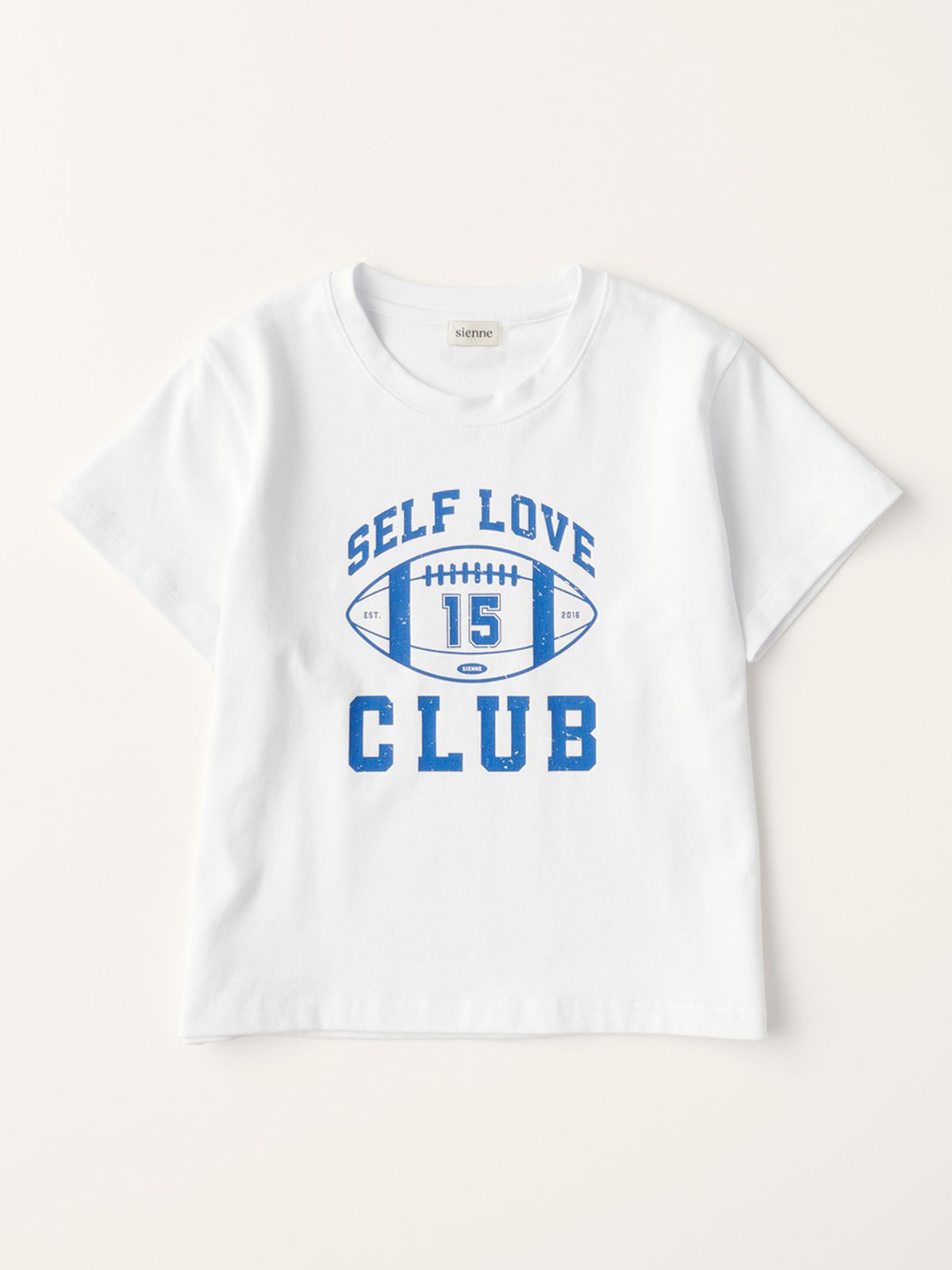 시엔느(SIENNE) Self Love Tshirt (White)
