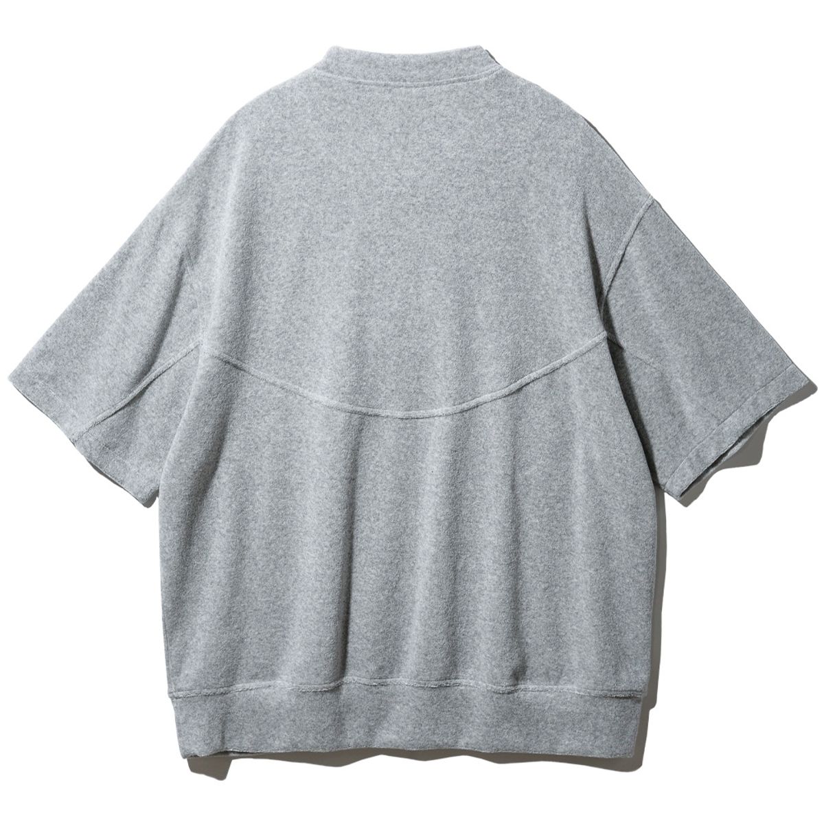 앨빈클로(ALVINCLO) 무지 테리 반집업 반팔티 DLX4601 (4 COLOR)