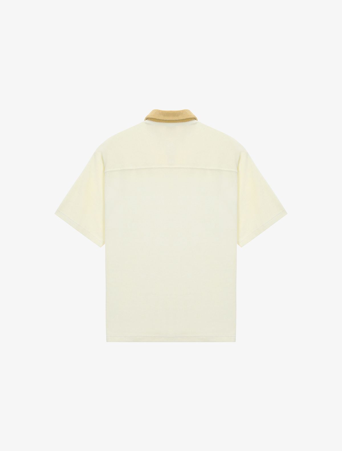 수프라(SUPRA) BAYC 오버핏 테리 폴로 티셔츠(CREAM)