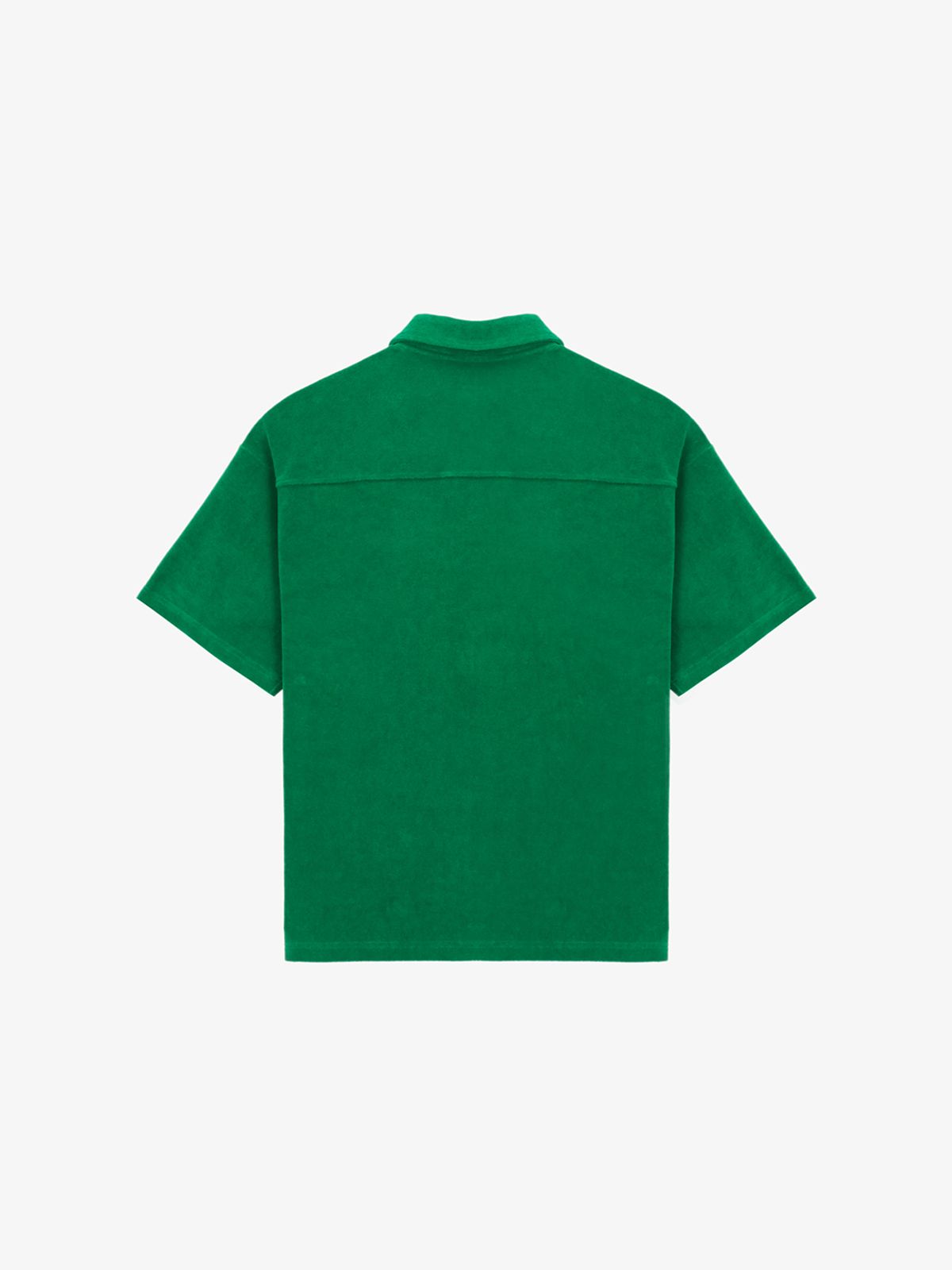 수프라(SUPRA) BAYC 오버핏 테리 폴로 티셔츠(GREEN)