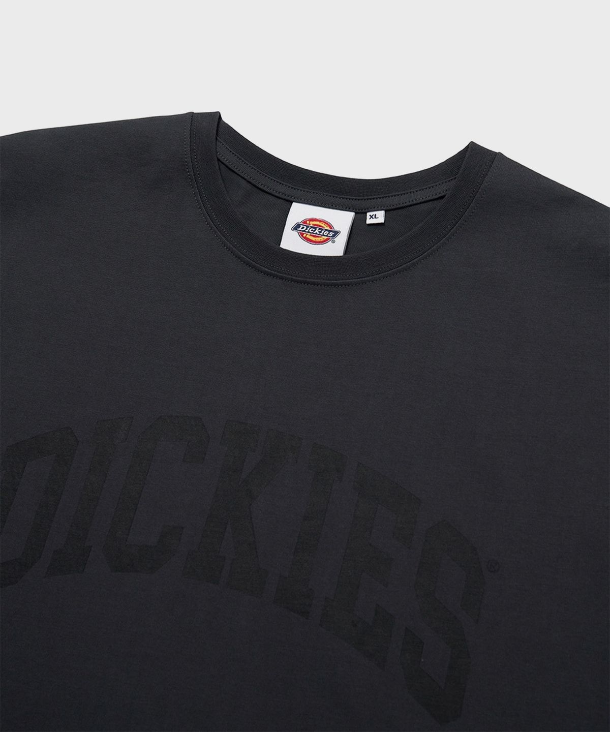 디키즈(DICKIES) 아치 로고 티셔츠 Charcoal