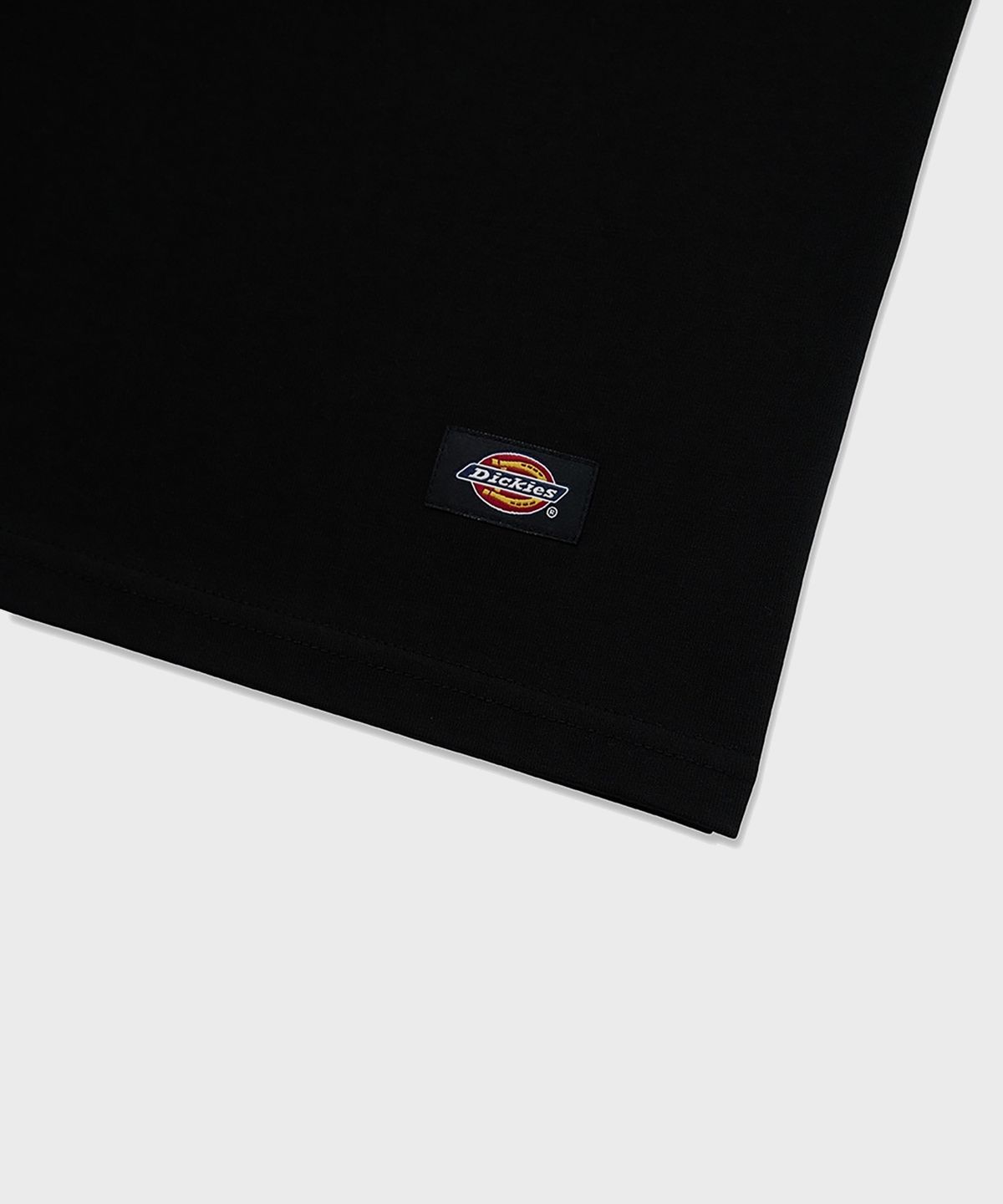 디키즈(DICKIES) 컬러 로고 티셔츠 Black
