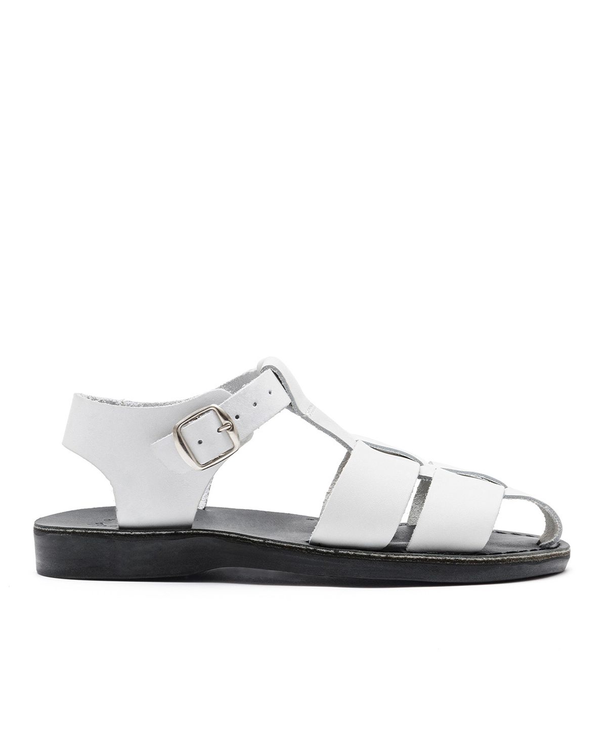 예루살렘 샌들(JERUSALEM SANDALS) 1069 MILO-WHITE/BLACK (마일로)