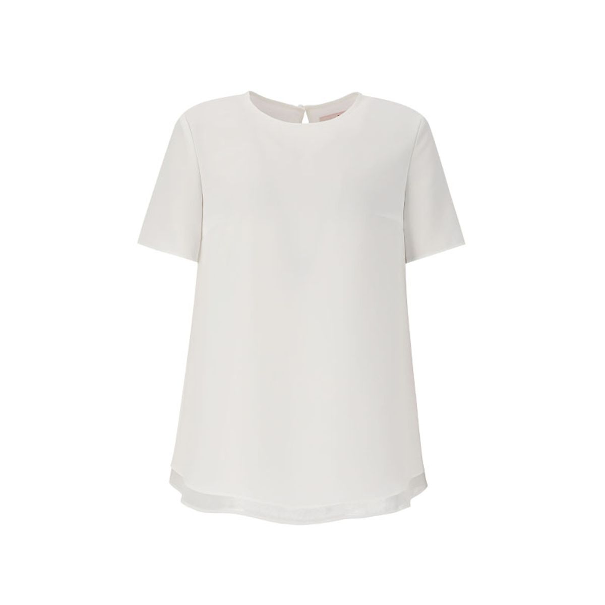 숲(SOUP) 베이직 라운드넥 반팔 블라우스(SZ4SS90)
