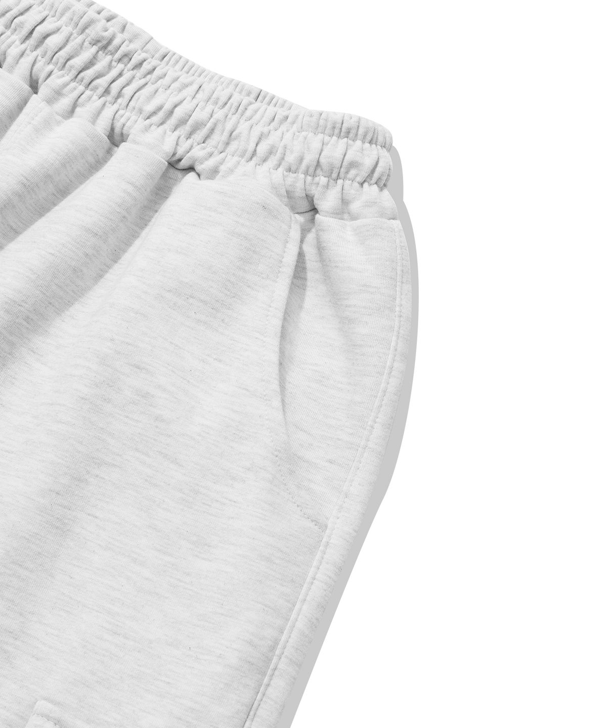 게인스보로(GAINSBORO) 유틸리티 카고 스트링 팬츠_화이트멜란지