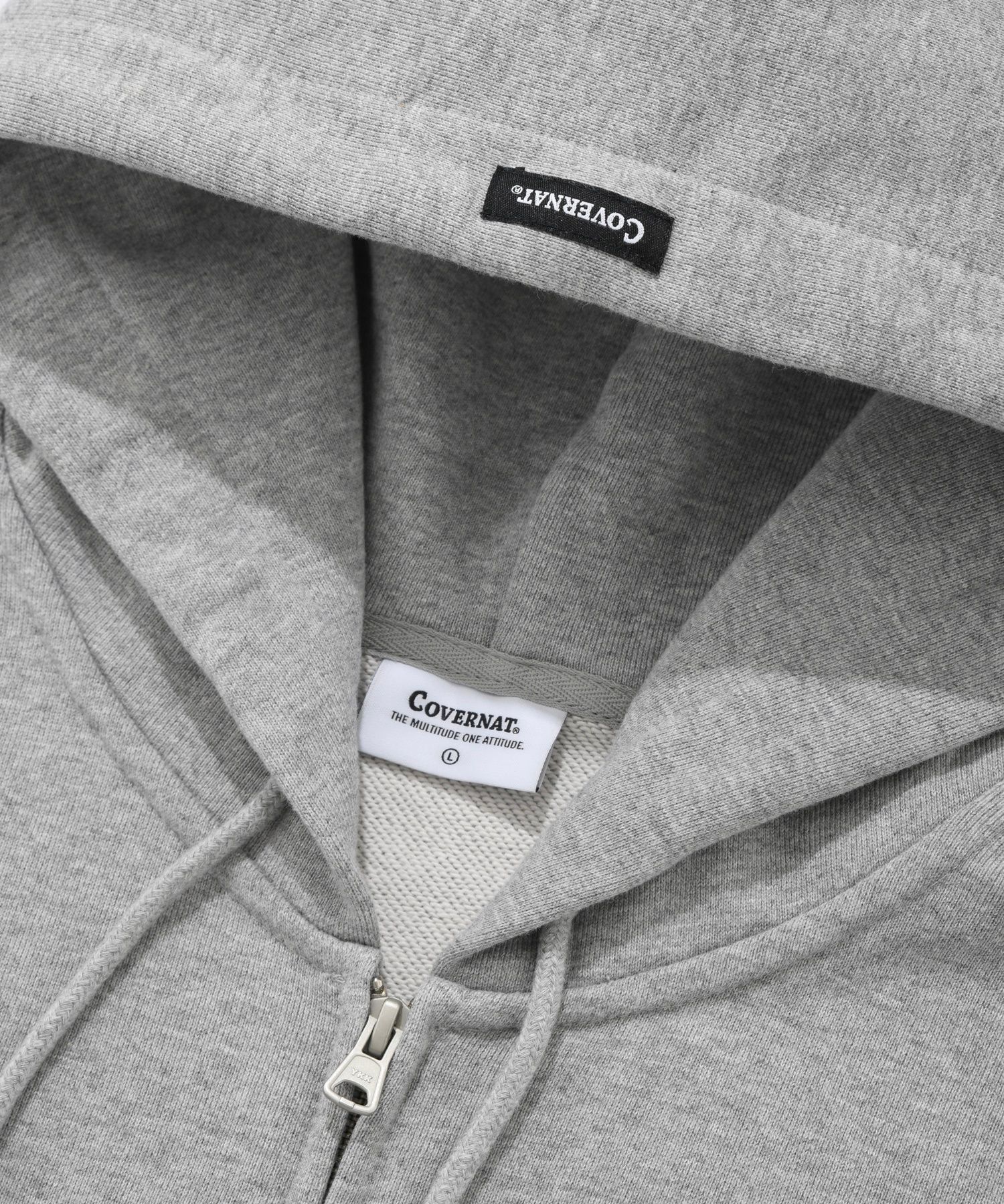 [COVERNAT]★24FW ★SMALL AUTHENTIC LOGO HOODIE ZIP-UP MUSINSA | COVERNAT AUTHENTIC LOGO HOODIE ZIP-UP