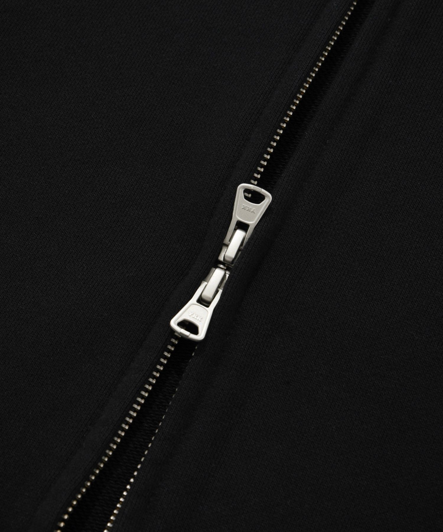★COVERNAT★ C logo hoodie zip-up black C Logo Fleece Hooded Zip-Up Black - Covernat | 60% - Asian