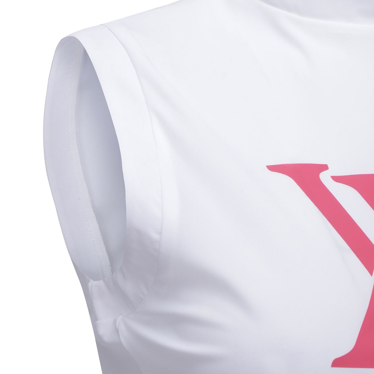 어뉴골프(ANEW GOLF) WOMEN FRONT LOGO POINT SLEEVELESS_WH