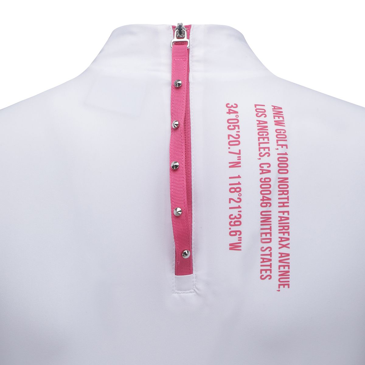어뉴골프(ANEW GOLF) WOMEN FRONT LOGO POINT SLEEVELESS_WH