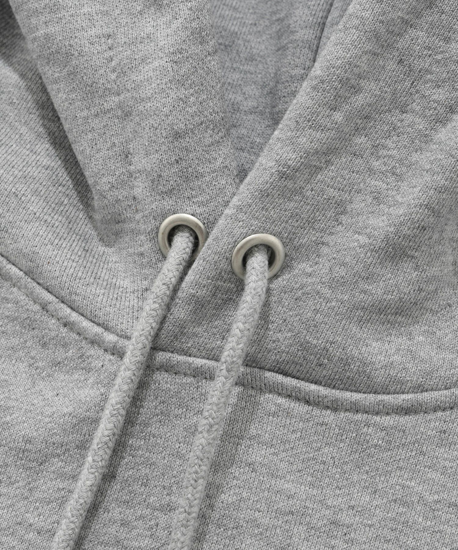 パーカー・フーディ COVERNAT Overfit small authentic logo hoodie light grey MUSINSA | COVERNAT AUTHENTIC LOGO HOODIE
