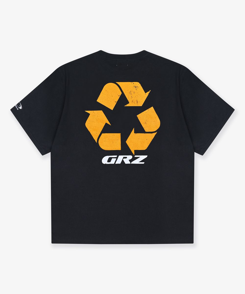【GRAILZ】RECYCLED GRAPHIC T-SHIRT [BLACK] MUSINSA | GRAILZ RECYCLED GRAPHIC T-SHIRT [BLACK]