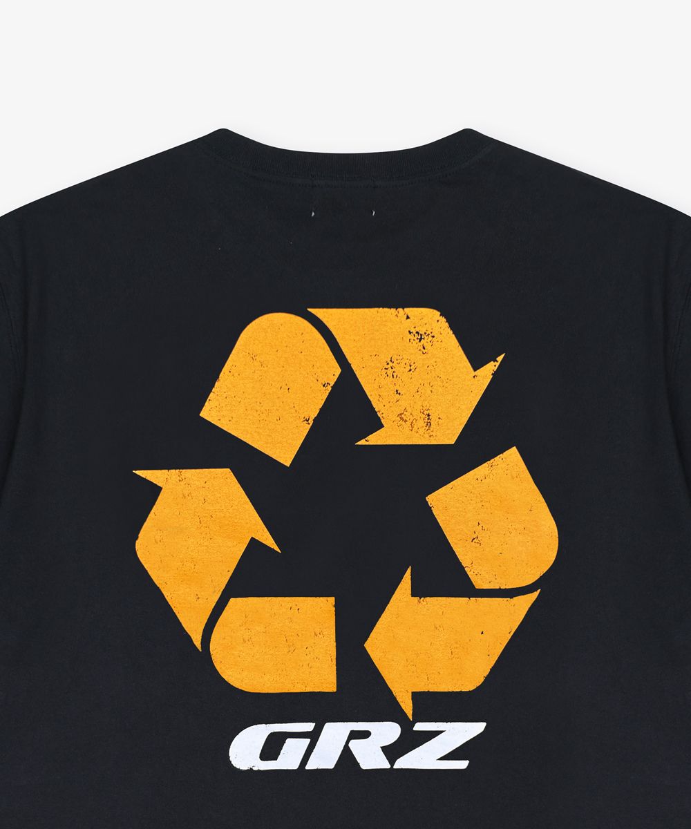 【GRAILZ】RECYCLED GRAPHIC T-SHIRT [BLACK] MUSINSA | GRAILZ RECYCLED GRAPHIC T-SHIRT [BLACK]
