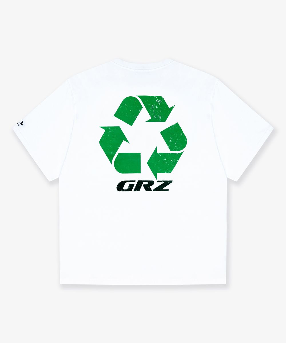【GRAILZ】RECYCLED GRAPHIC T-SHIRT [WHITE] MUSINSA | GRAILZ RECYCLED GRAPHIC T-SHIRT [WHITE]