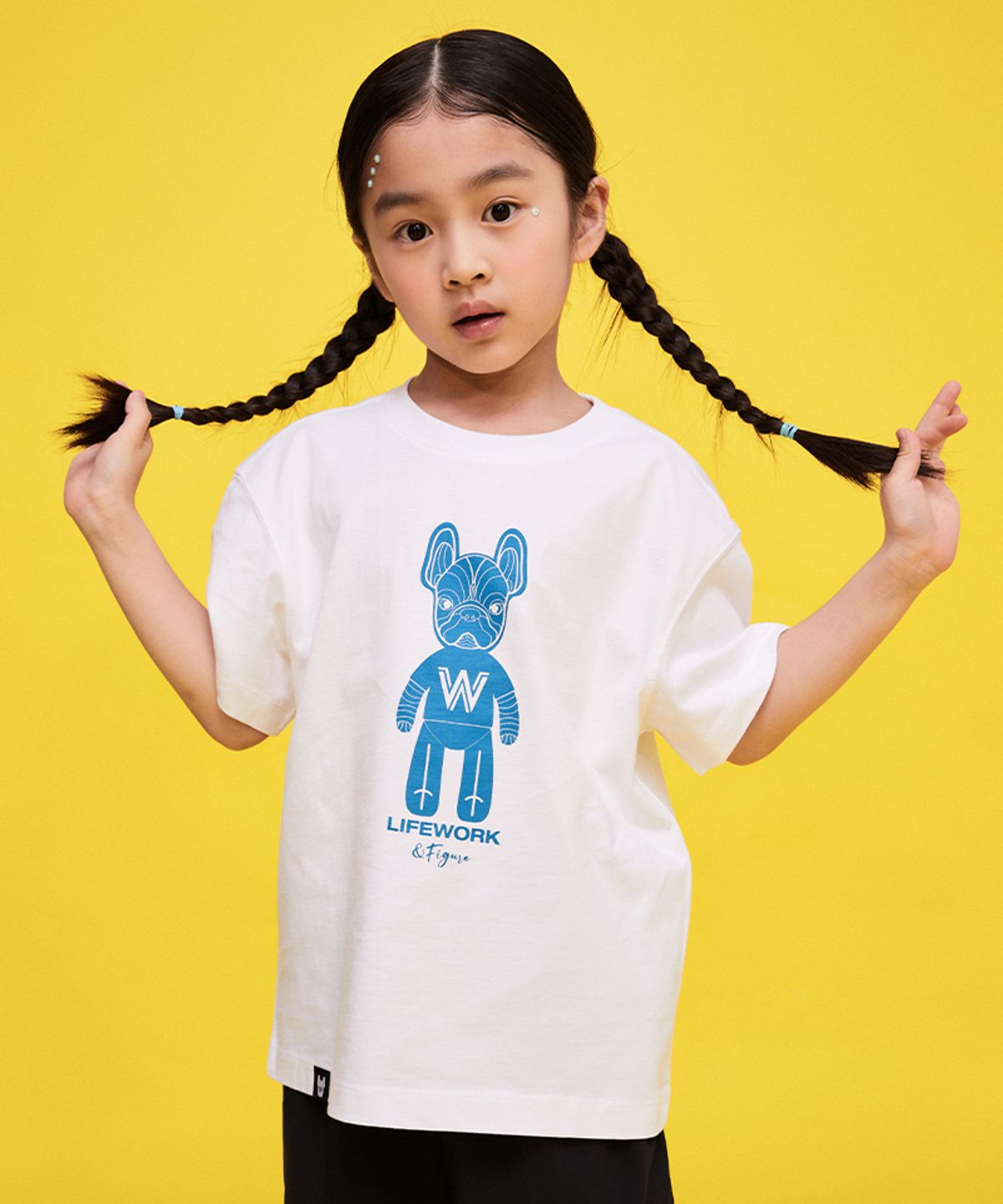 라이프워크 키즈(LIFEWORK KIDS) 키즈) 피규어 라독 반팔 티셔츠