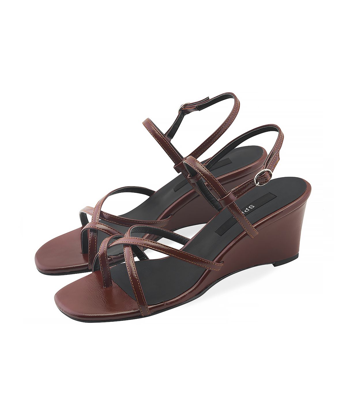 스퍼(SPUR) Miranda 스트랩 웨지힐 샌들 5cm -SS8044 (3color)