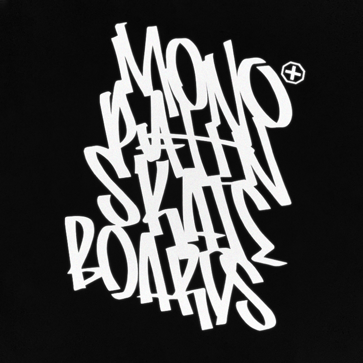모노파틴(MONOPATIN) tagging monopatinskateboards heavy weight t-shirt - bk