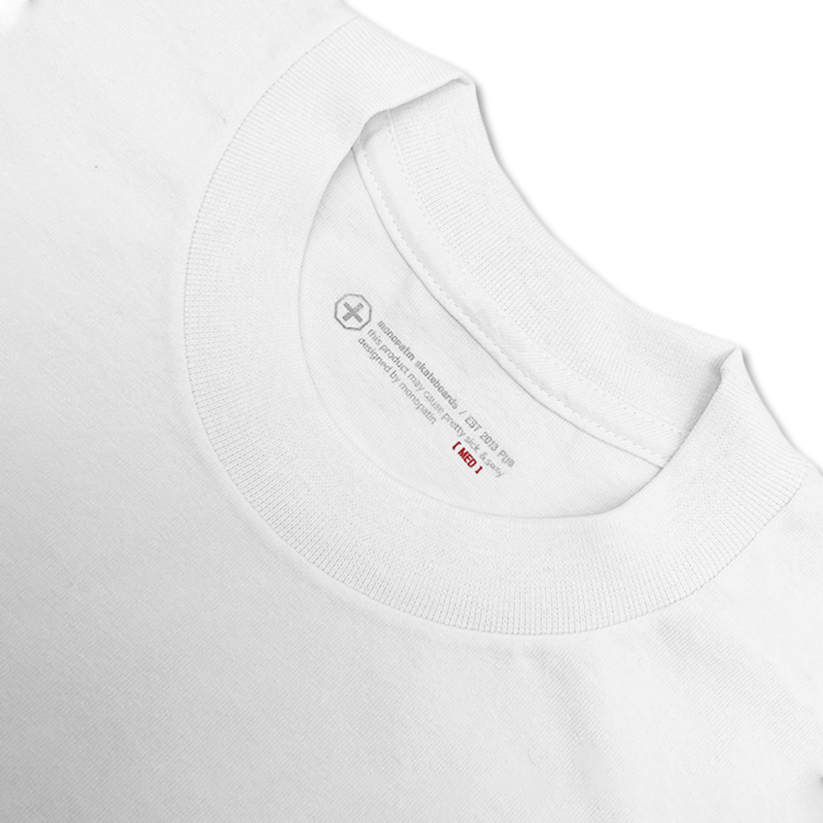 모노파틴(MONOPATIN) tagging monopatinskateboards heavy weight t-shirt - wt