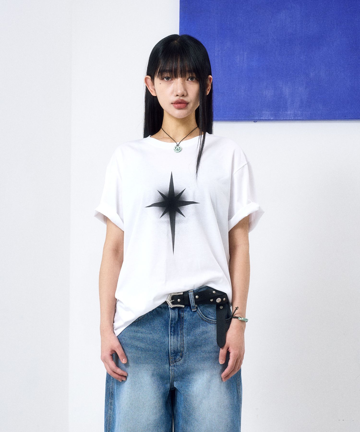 【IUGAMAKARAS】 Sprayed Half Top (4COLORS) MUSINSA | IUGAMAKARAS Sprayed Half Top (White)