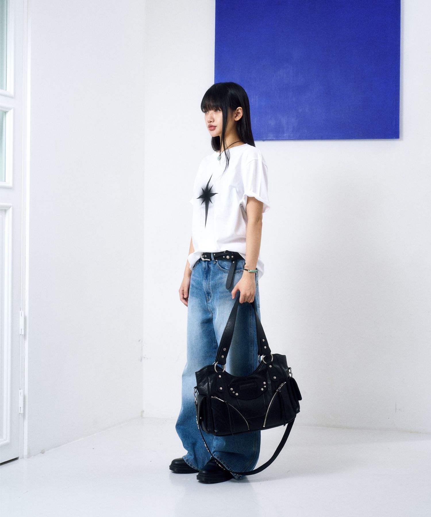 【IUGAMAKARAS】 Sprayed Half Top (4COLORS) MUSINSA | IUGAMAKARAS Sprayed Half Top (White)