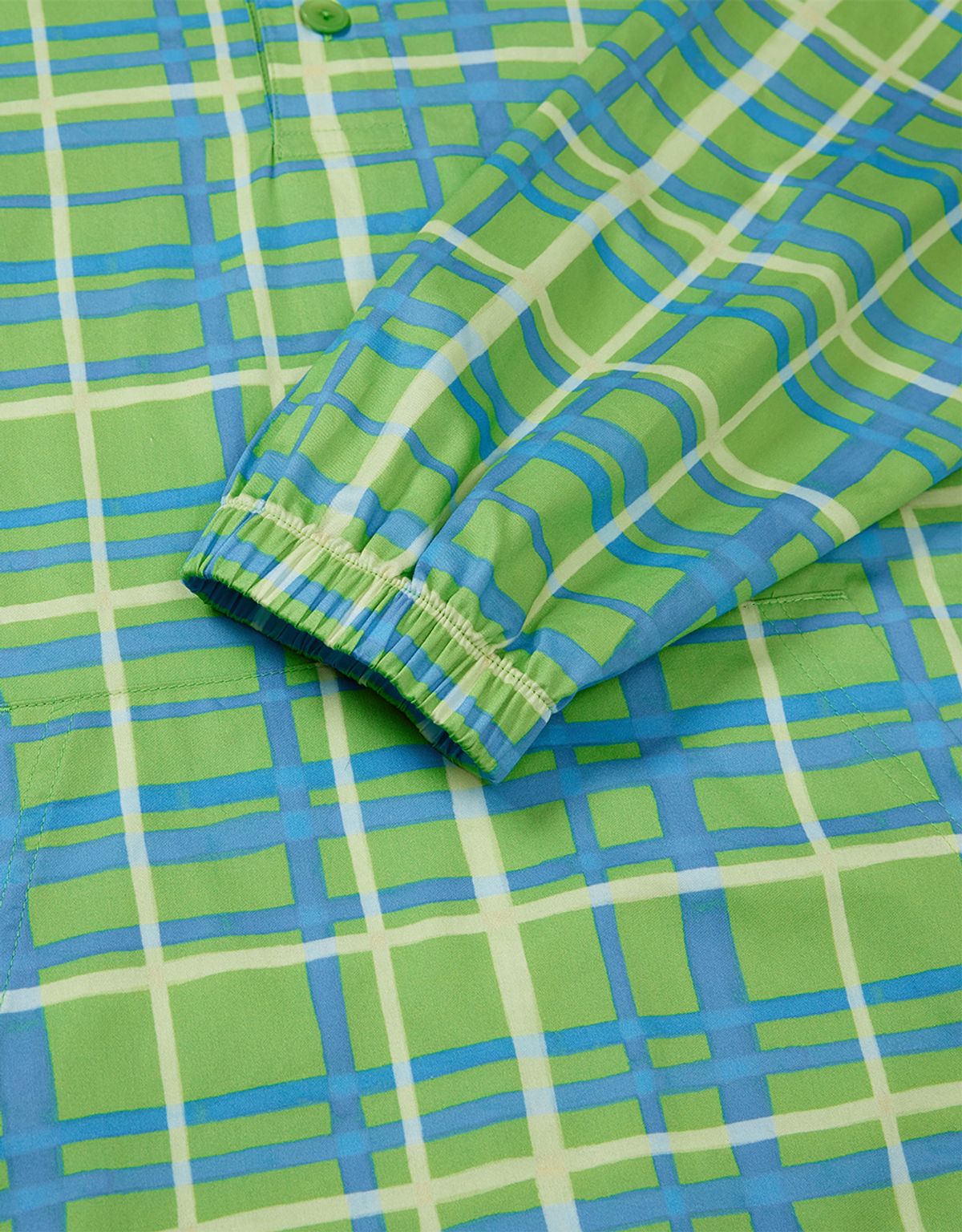 엠엠엘지(MMLG) [Mmlg] MULTI CHECK ANORAK (GREEN)