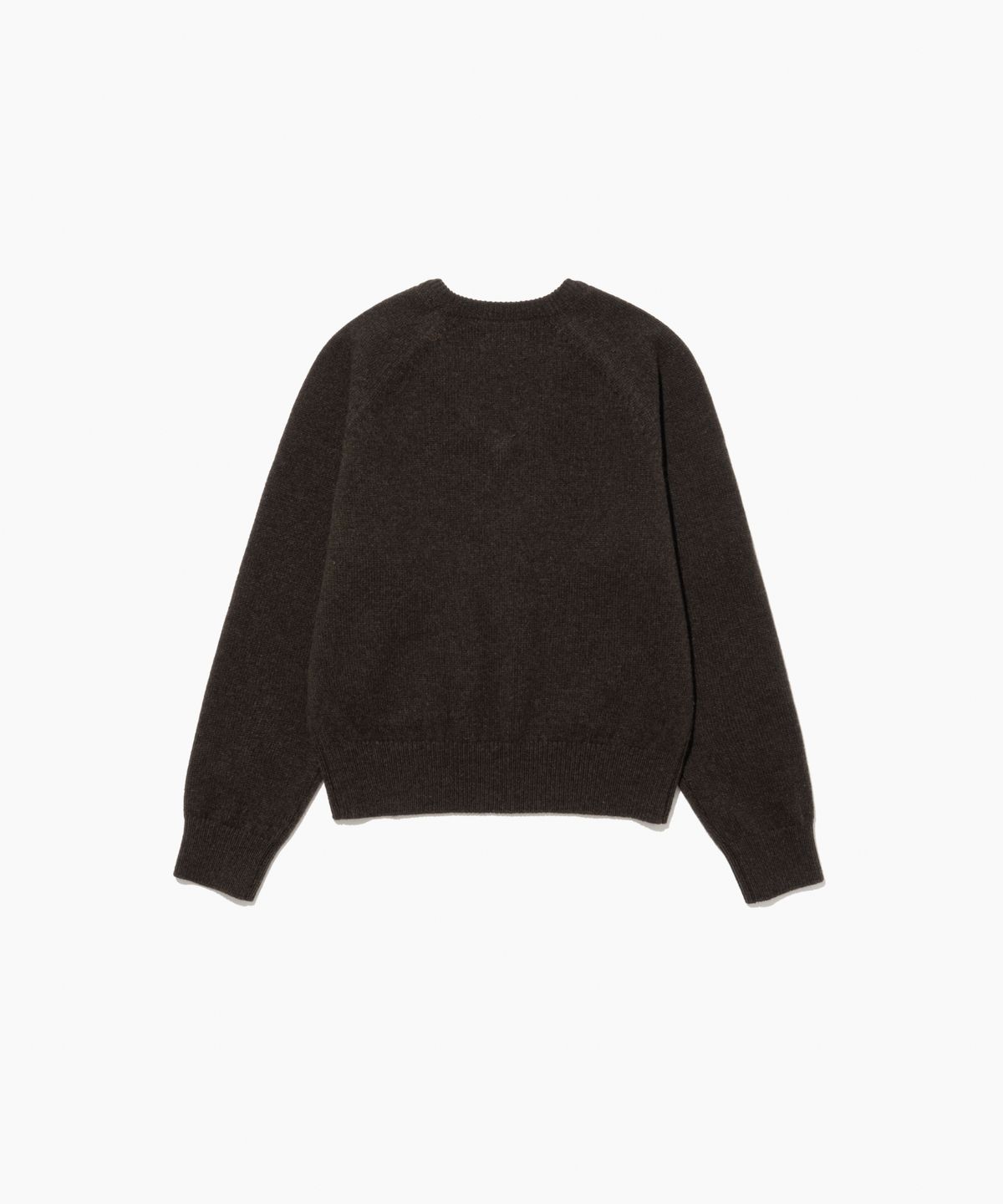 튜드먼트(TTUDEMENT) WOOL V-NECK KNIT PULLOVER BROWN