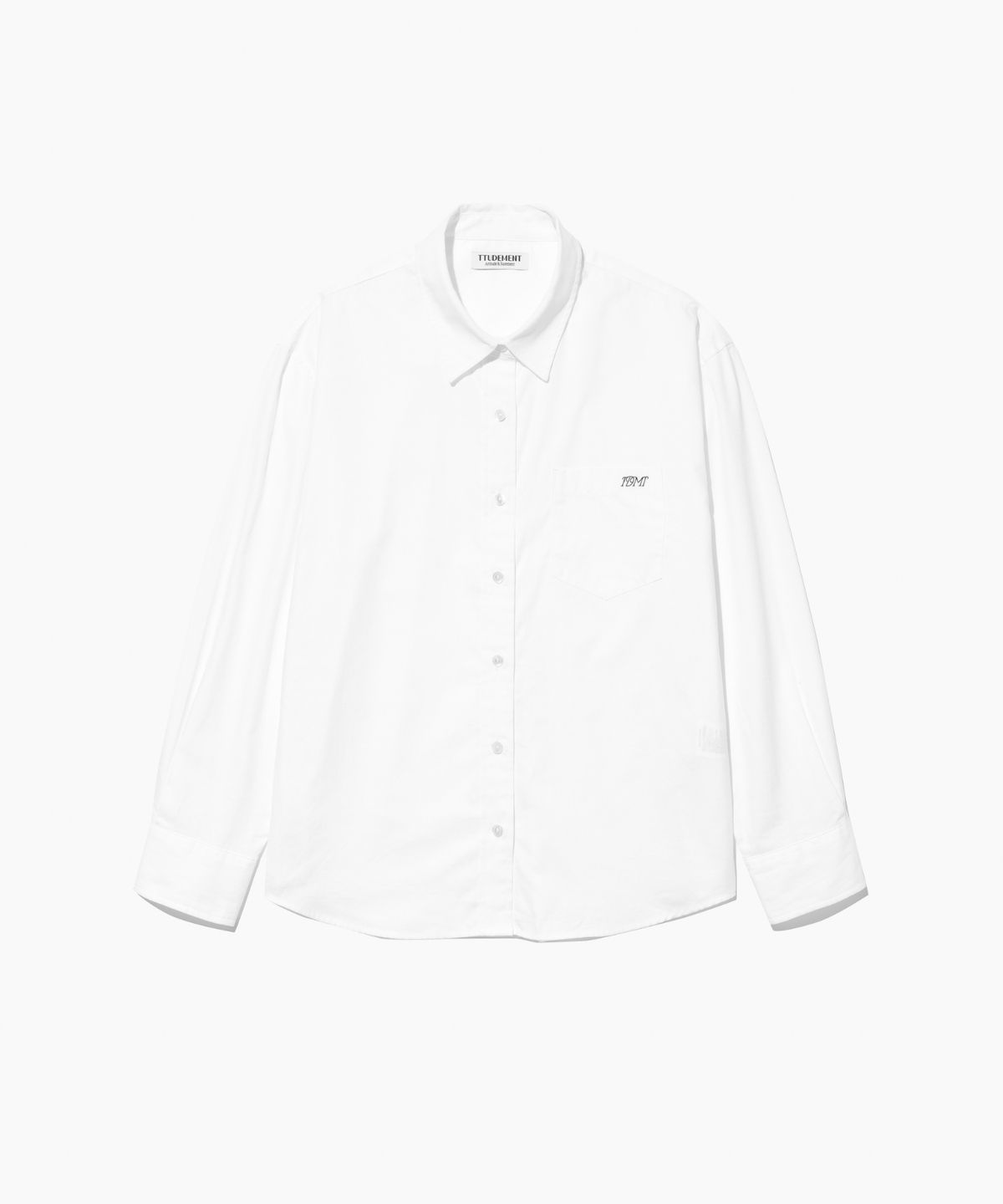 튜드먼트(TTUDEMENT) CLASSIC OXFORD SHIRT WHITE