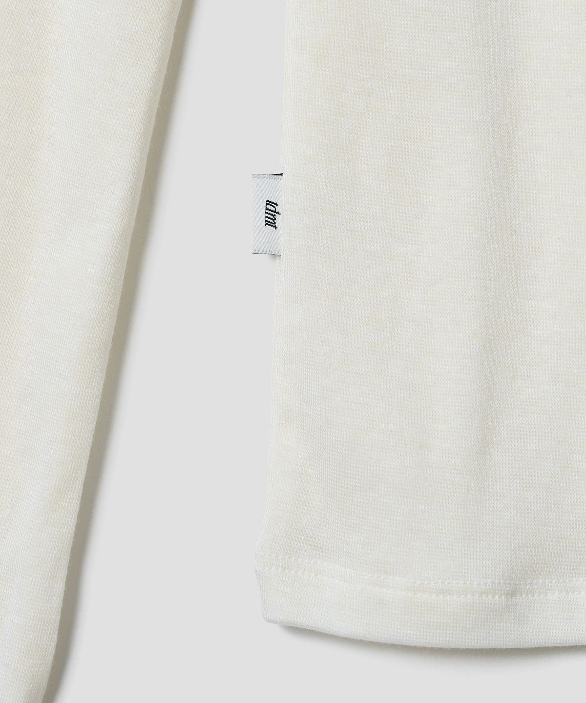 튜드먼트(TTUDEMENT) BASIC ROLL-NECK PULLOVER_IVORY