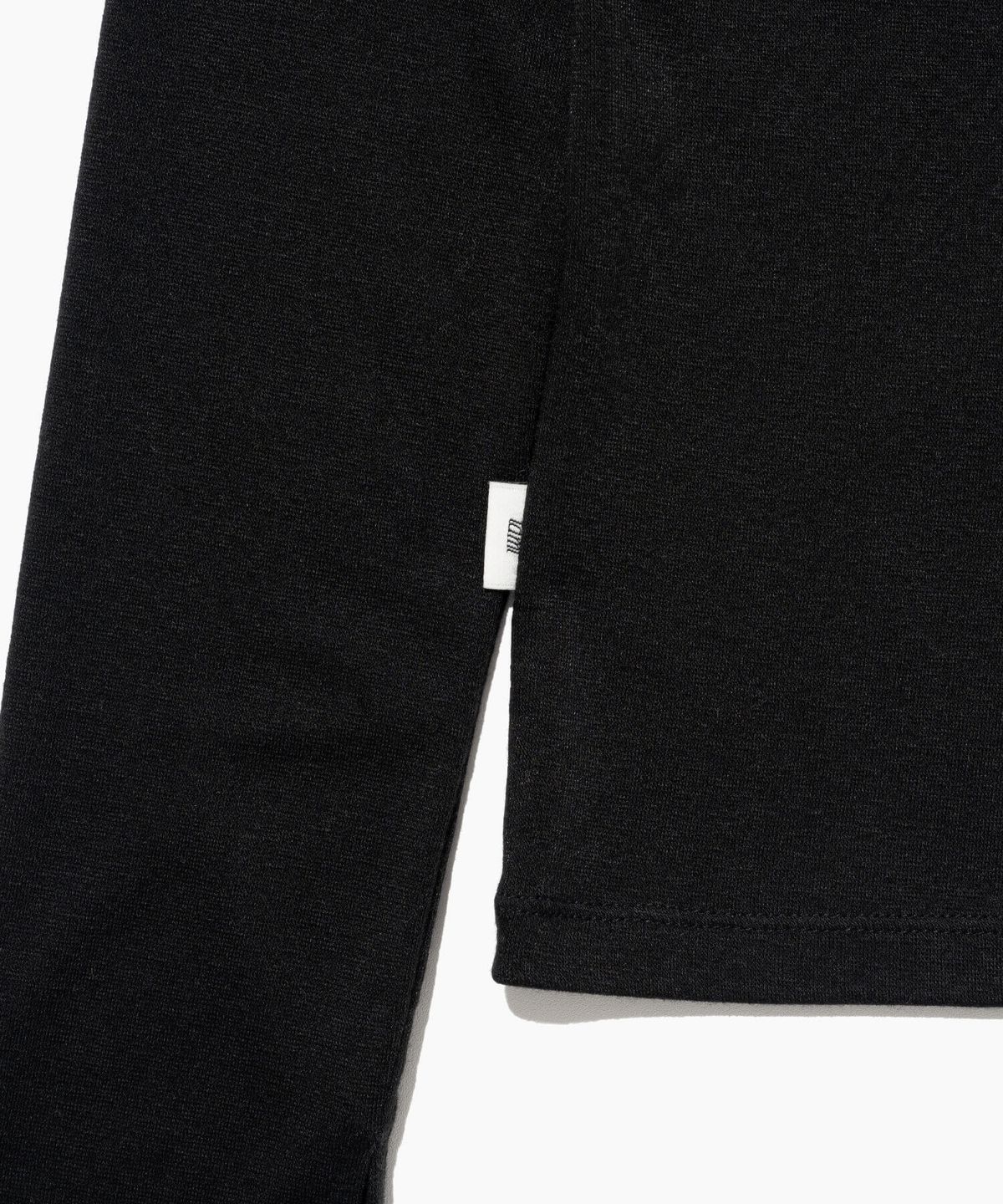 튜드먼트(TTUDEMENT) BASIC ROLL-NECK PULLOVER BLACK