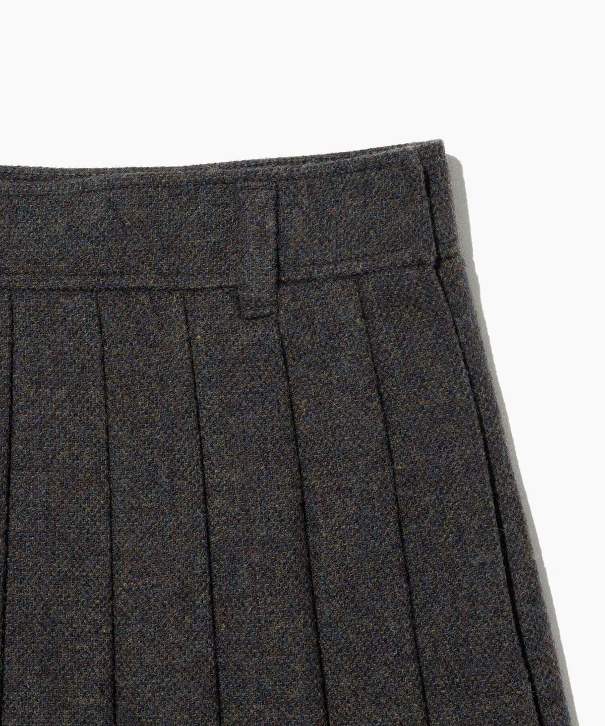 튜드먼트(TTUDEMENT) CLASSIC WOOL MINI SKIRT CHARCOAL