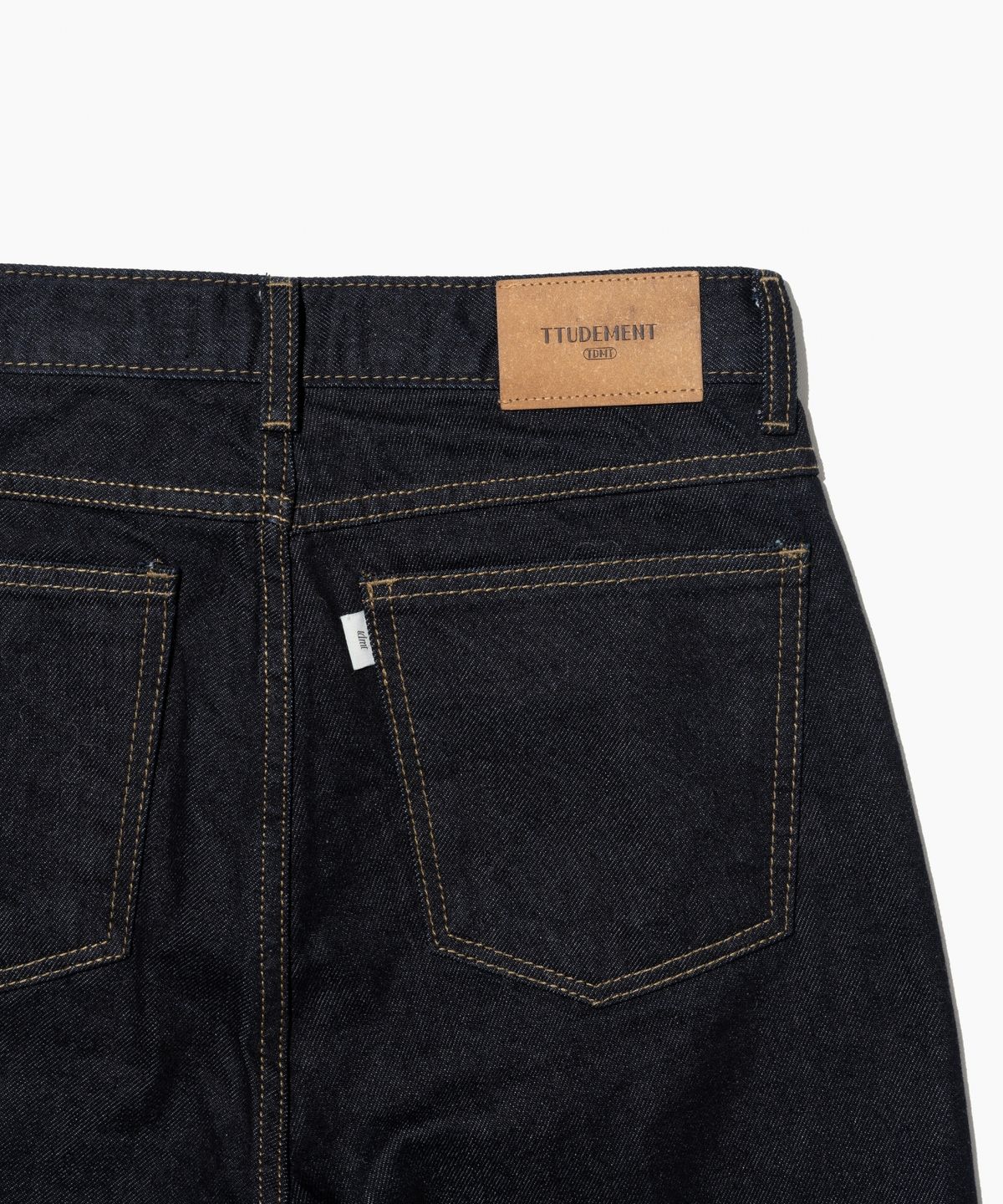 튜드먼트(TTUDEMENT) STRAIGHT DENIM PANTS INDIGO